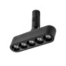 267437 Светильник 48V д/1-фазн трека DUE LED 5W 220LM 24G ЧЕРНЫЙ 3000K IP20