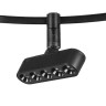 267437 Светильник 48V д/1-фазн трека DUE LED 5W 220LM 24G ЧЕРНЫЙ 3000K IP20