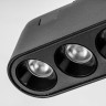 267437 Светильник 48V д/1-фазн трека DUE LED 5W 220LM 24G ЧЕРНЫЙ 3000K IP20