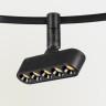 267437 Светильник 48V д/1-фазн трека DUE LED 5W 220LM 24G ЧЕРНЫЙ 3000K IP20