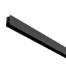 509027 Трек  накладной UNO 48V 2м ЧЕРНЫЙ (Заглушки и декоративный экран в комплекте)
