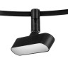 267237 Светильник 48V д/1-фазн трека DUE LED 5W 200LM 100G ЧЕРНЫЙ 3000K IP20