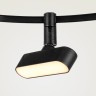 267237 Светильник 48V д/1-фазн трека DUE LED 5W 200LM 100G ЧЕРНЫЙ 3000K IP20