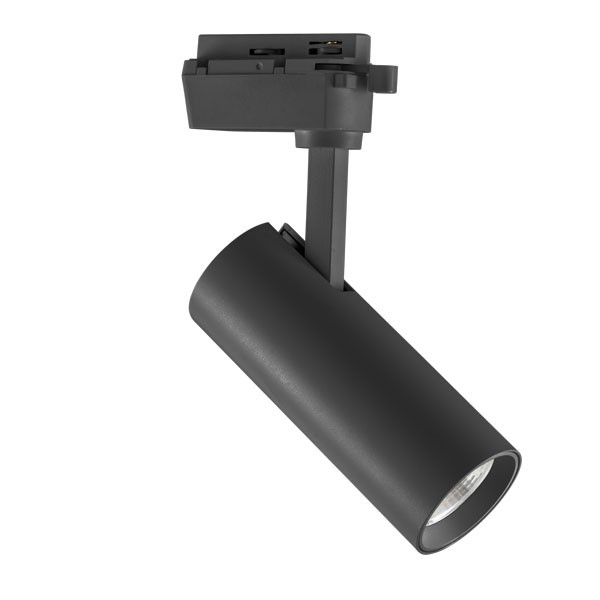 228247 Светильник для 1-фазного трека VOLTA LED 20W 1900LM 24G ЧЕРНЫЙ 4000K IP20