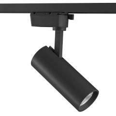 228247 Светильник для 1-фазного трека VOLTA LED 20W 1900LM 24G ЧЕРНЫЙ 4000K IP20