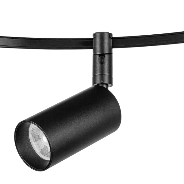 207337 Светильник 48V д/1-фазн трека DUE LED 15W 1100LM 36G ЧЕРНЫЙ 3000K IP20