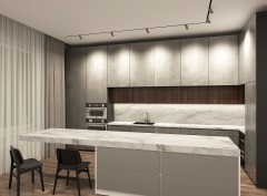 DK8010-BG Акцентный светильник SMART SPOT 9W DIM 3000K-6000K, матовое золото с черным