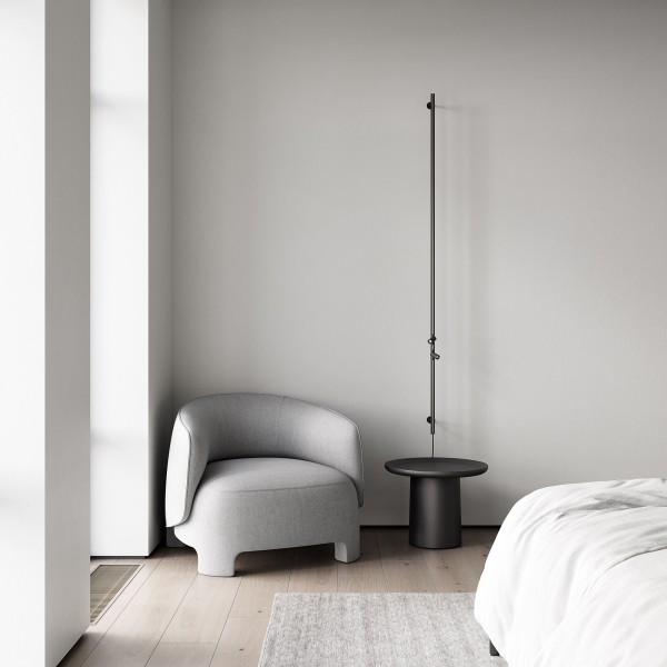 Mini Magnetic Настенно-потолочное крепление для шинопровода Round 85200/00