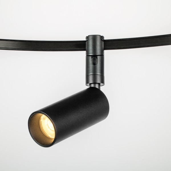 207237 Светильник 48V д/1-фазн трека DUE LED 10W 500LM 24G ЧЕРНЫЙ 3000K IP20