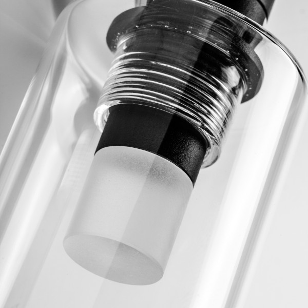 207737 Светильник 48V д/1-фазн трека DUE LED 3W 120LM 100G ЧЕРНЫЙ 3000K IP20