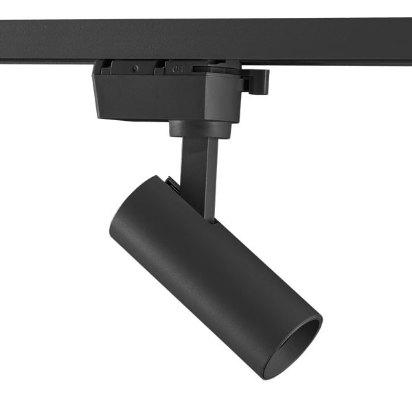 227237 Светильник для 1-фазного трека VOLTA LED 7W 550LM 24G ЧЕРНЫЙ 3000K IP20