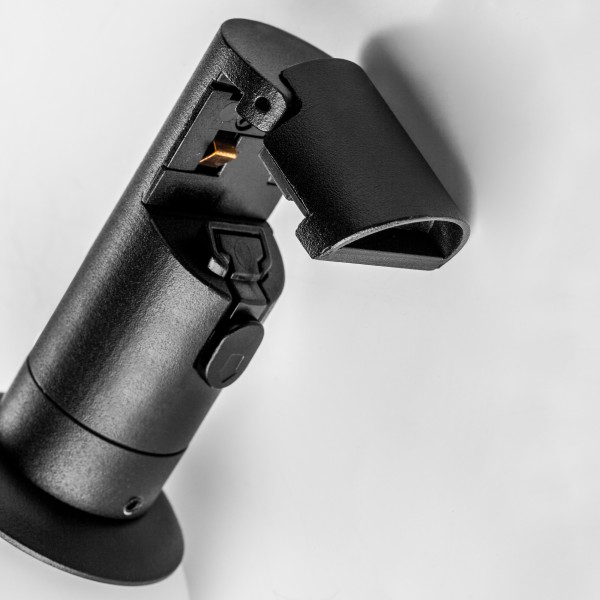 207837 Светильник 48V д/1-фазн трека DUE LED 3W 105LM 100G ЧЕРНЫЙ 3000K IP20