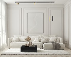 DK8008-BG Подвесной светильник SMART SPOT 9W DIM 2700K-6000K матовое золото с черным