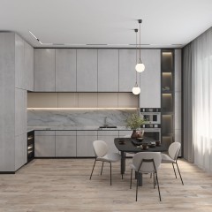 DK8014-BK Угловой светильник SMART LINEAR ANGLE 18W DIM 3000K-6000K, черный