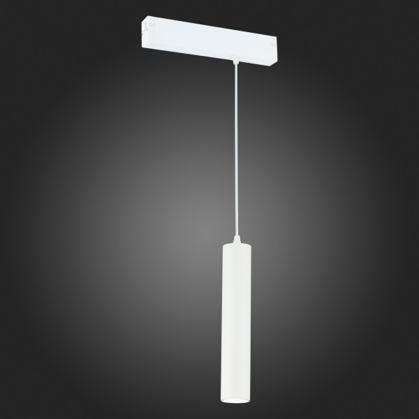 ST507.503.01 Св-к трек. Белый GU10 1*50W IP20 D54xH290 180-240V Без ламп SKYLINE 220