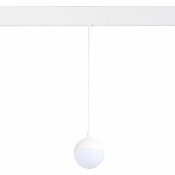 ST358.533.07 Магнитный трековый светильник подвесной Белый LED 1*7W 3000K 520Lm Ra>80 120° IP20 D90x SKYLINE 48