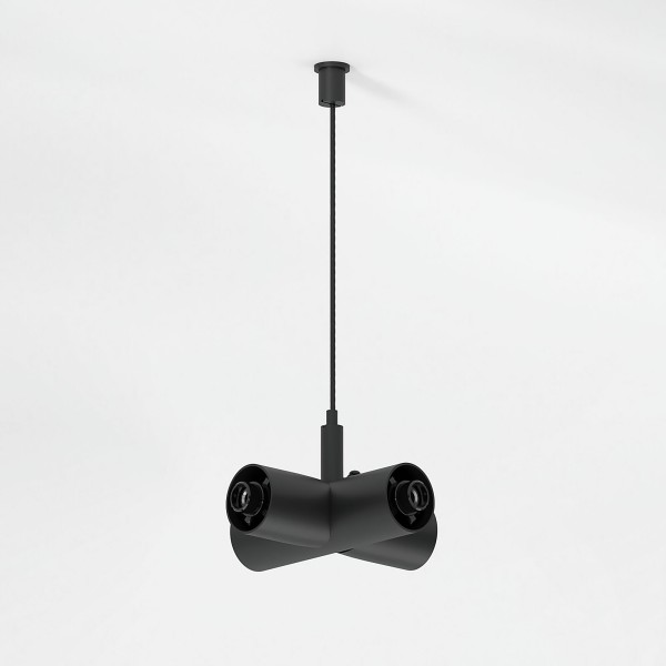 Module System Набор подвеса Х-образный с питанием (черный) 85190/00