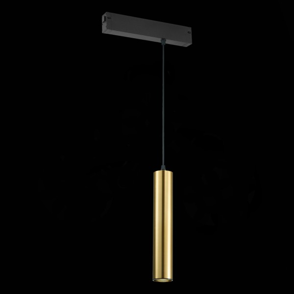 ST507.303.01 Св-к трек. Золотистый GU10 1*50W IP20 D54xH290 180-240V Без ламп SKYLINE 220