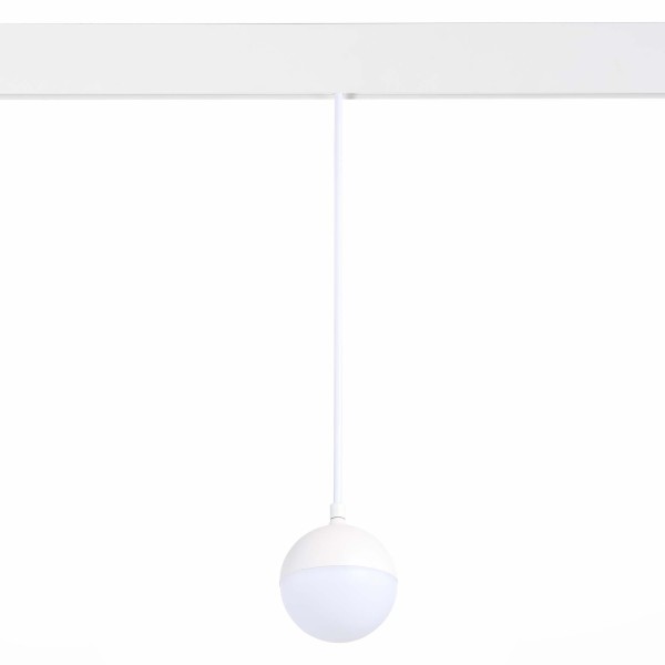 ST358.543.07 Магнитный трековый светильник подвесной Белый LED 1*7W 4000K 520Lm Ra>80 120° IP20 D90x SKYLINE 48