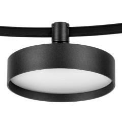 207537 Светильник 48V д/1-фазн трека DUE LED 20W 1070LM 100G ЧЕРНЫЙ 3000K IP20