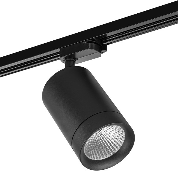 303272 Светильник для 1-фазного трека CANNO LED 35W 2240LM 45G ЧЕРНЫЙ 3000K IP20