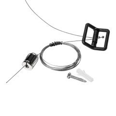 508971 Крепление потолочное д/тканевого трека д/светильников 208xxx NOVE ЧЕРНЫЙ