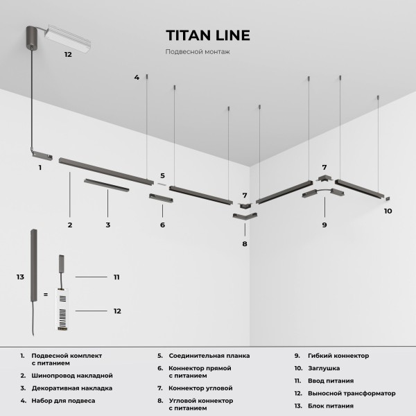 Titan Line Блок питания 150W титан 95066/00