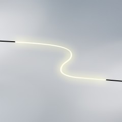 206212 Светильник гибкий 24V д/1-фазн трека LINEA LED 20W 2300LM 100G 3000K