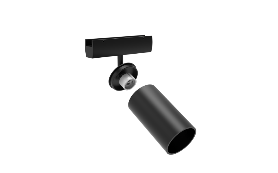 Светильник трековый поворотный BARREL GU10 CRD-S-0060 Cordini