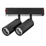 205507 Светильник д/1-фазн трека TETA  APP LED 2х9W 1560LM COB 24G ЧЕРНЫЙ PRO 3000-6000K DIM