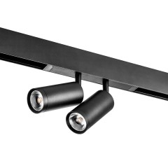 205507 Светильник д/1-фазн трека TETA APP LED 2х9W 1560LM COB 24G ЧЕРНЫЙ PRO 3000-6000K DIM