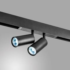 205507 Светильник д/1-фазн трека TETA APP LED 2х9W 1560LM COB 24G ЧЕРНЫЙ PRO 3000-6000K DIM