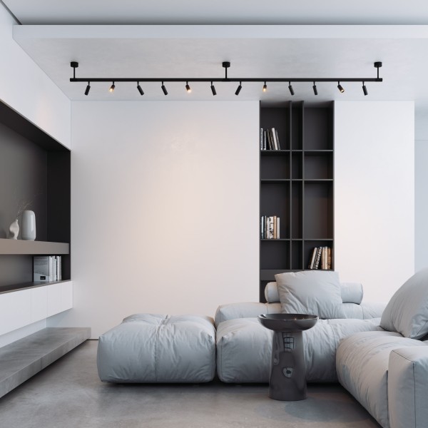 Module System Трековый светильник 24W 3000K (черный) 85178/01