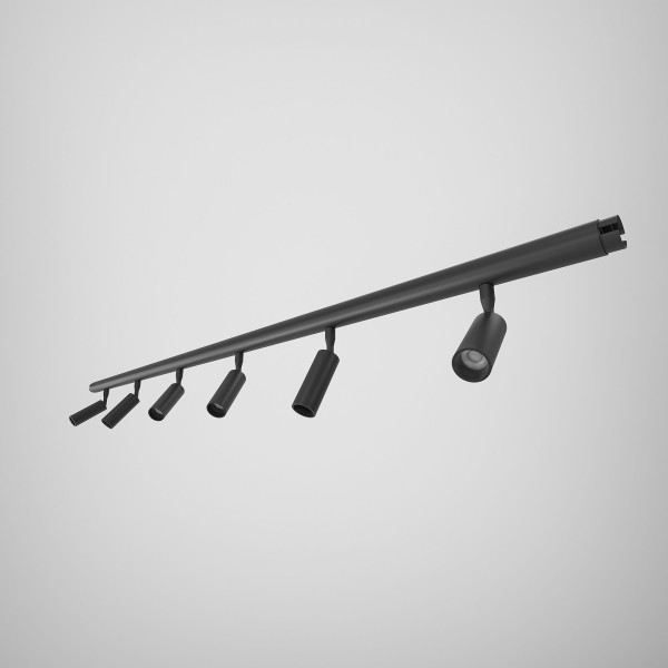 Module System Трековый светильник 24W 3000K (черный) 85178/01