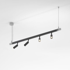 Module System Трековый светильник 18W 3000K (черный) 85177/01