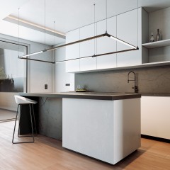 Module System Трековый светильник 24W 3000K (черный) 85174/01