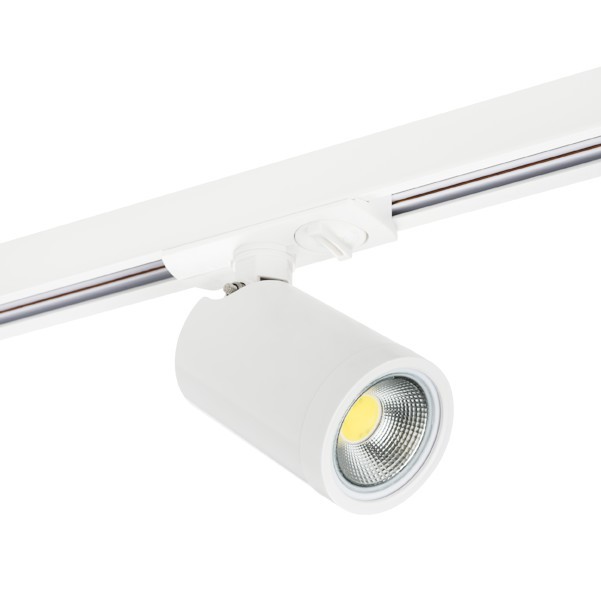 212936 Светильник для1-фазного трека PVC RULLO GU10 БЕЛЫЙ