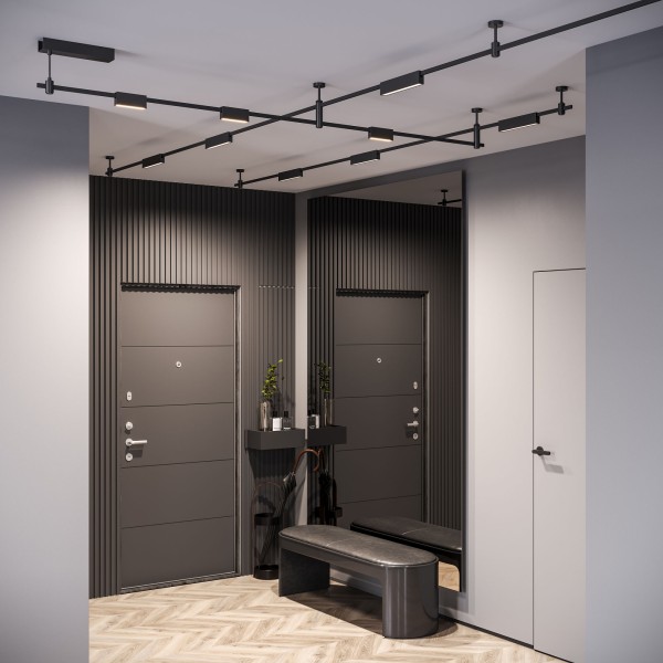 Esthetic Magnetic Трековый светильник 12W 3000K (чёрный) 85123/01