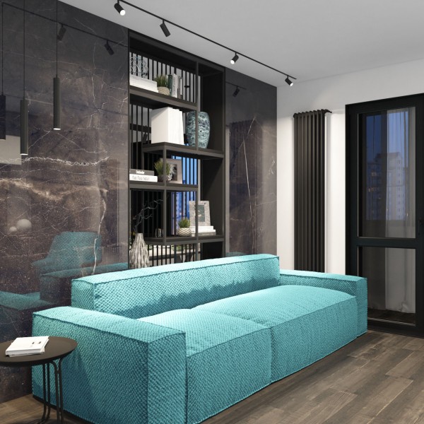 DK8010-BK Акцентный светильник SMART SPOT 9W DIM 3000K-6000K черный