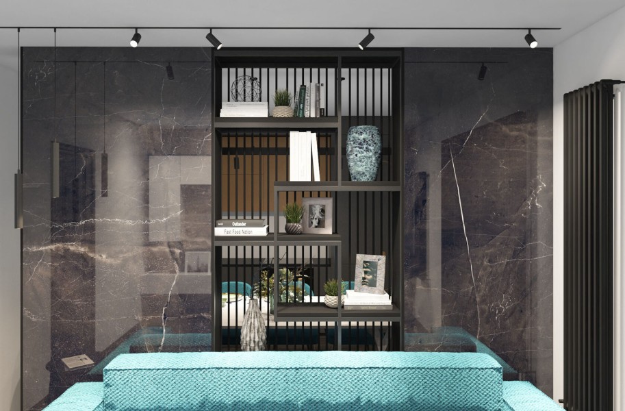 DK8010-BK Акцентный светильник SMART SPOT 9W DIM 3000K-6000K черный