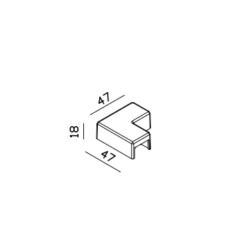 Соединитель корда L-образный