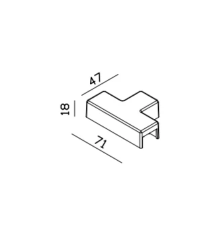 Соединитель корда Т-образный