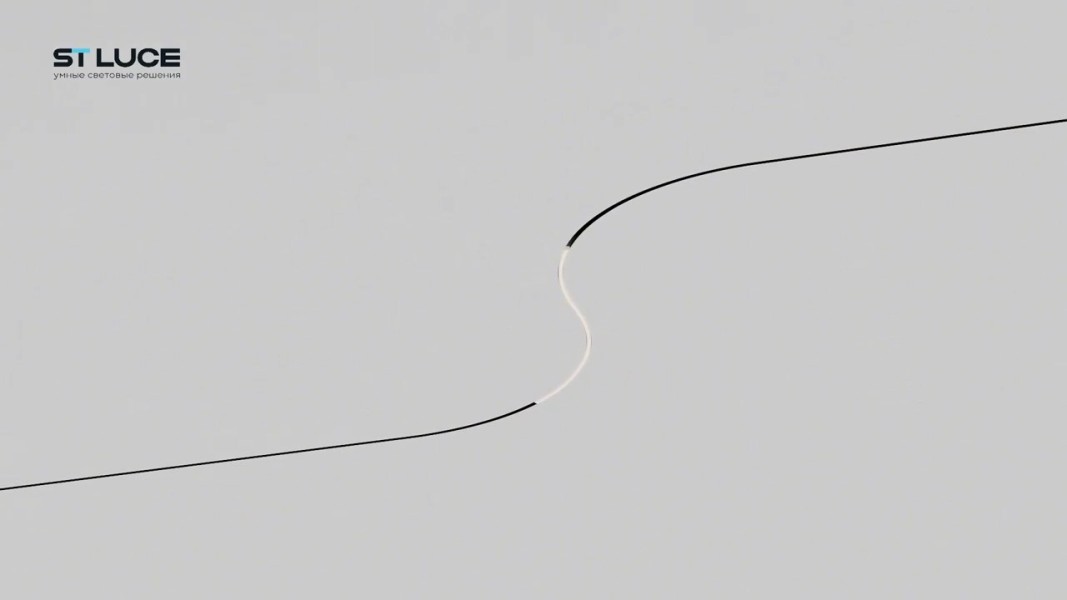 ST668.446.08 Гибкий светодиодный светильник Белый,Черный LED 1*8W 4000K 170Lm Ra>80 100° IP20 L1 000 SUPER5