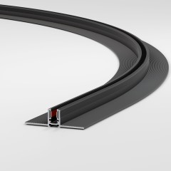 Mini Magnetic Шинопровод под ГКЛ 12,5мм черный Ø1200 85221/00