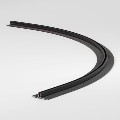 Mini Magnetic Шинопровод под ГКЛ 12,5мм черный Ø1200 85221/00