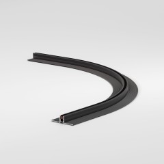 Mini Magnetic Шинопровод под ГКЛ 12,5мм черный Ø900 85220/00