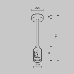 Комплектующие для трековой системы Technical TRA156C-SL1-BS