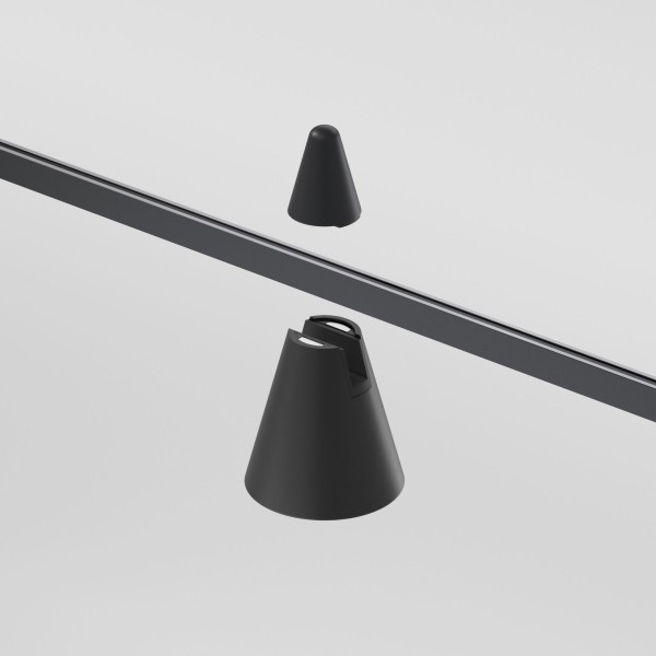 Esthetic Magnetic Трековый светильник 5W 3000K (чёрный) 85117/01