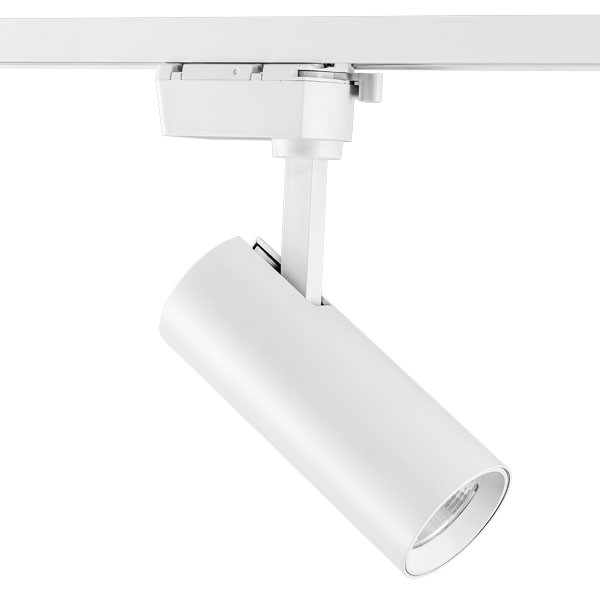 228246 Светильник для 1-фазного трека VOLTA LED 20W 1900LM 24G БЕЛЫЙ 4000K IP20