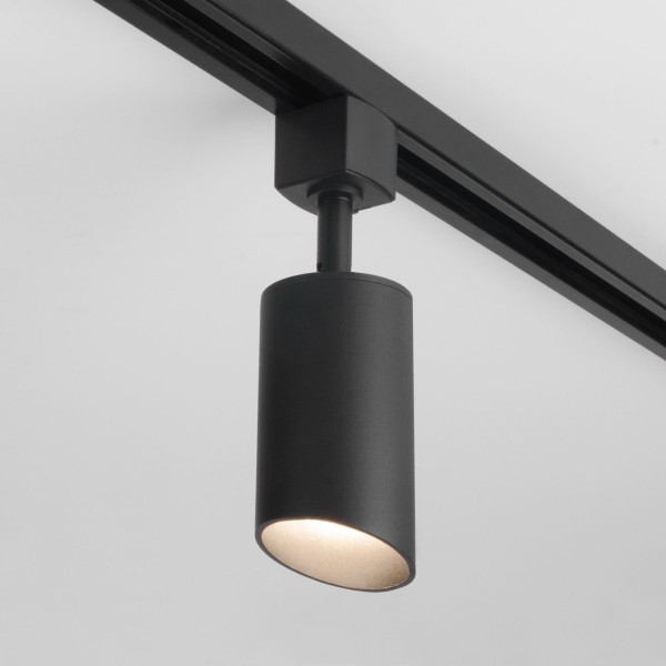 Трековый светильник для однофазного шинопровода Splay GU10 Черный MRL 1006